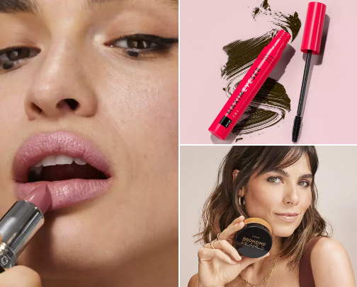 Avon - full face of make up ! cover photo collage
