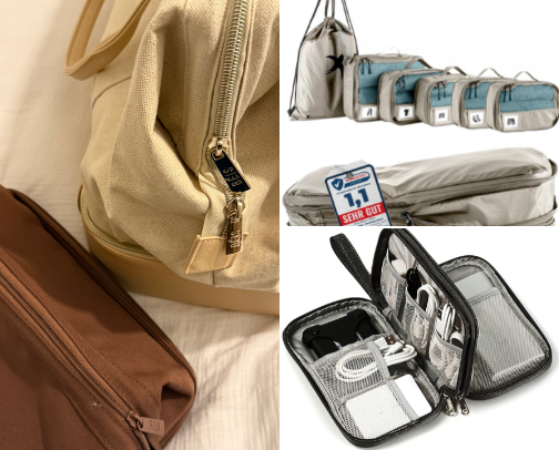 my travel essentials cover photo collage