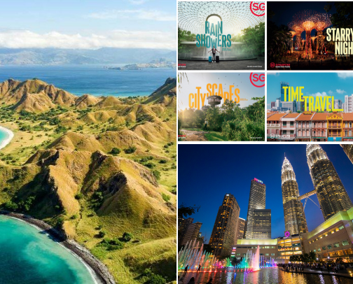 Travel destinations that feel calm, elegant, and meaningful cover photo collage