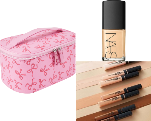 What’s in my makeup bag 😍🤩 cover photo collage
