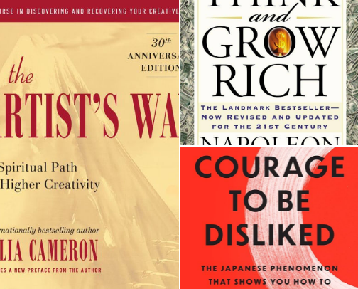 My favorite book recs cover photo collage