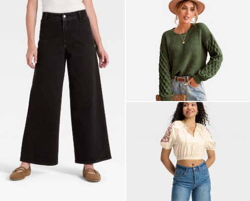 Fall fashion finds cover photo collage