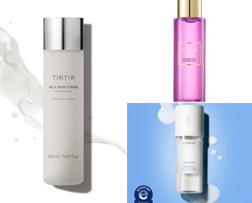 Best Toners for SKIN-FLOODING! cover photo collage