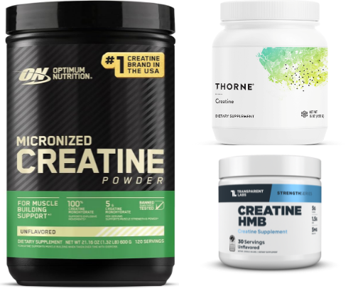 My Top Favourite Creatine Supplements cover photo collage