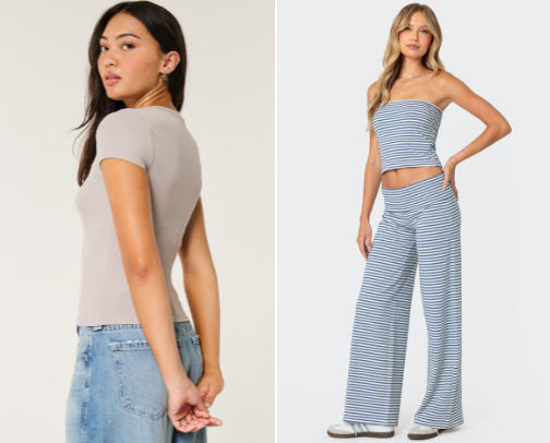 Outfits + Best clothing brands cover photo collage