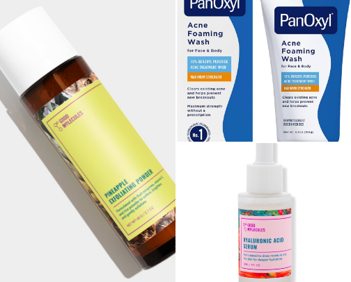 Skincare Favorites cover photo collage