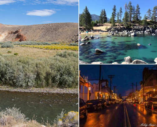 Things that my family likes to do in Northern Nevada cover photo collage