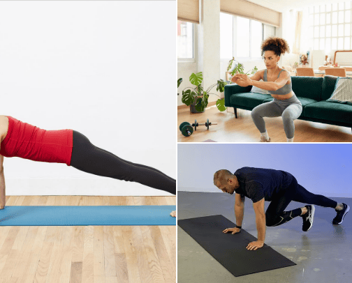 Daily routine for staying healthy and fit cover photo collage