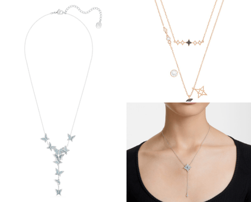 Necklaces cover photo collage