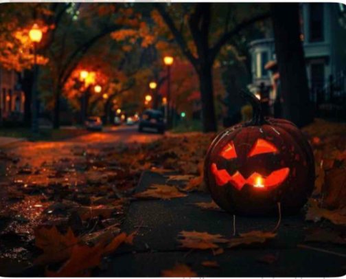 Halloween decor 🎃🦇 cover photo collage