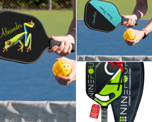 Pickleball Paddles for All cover photo collage