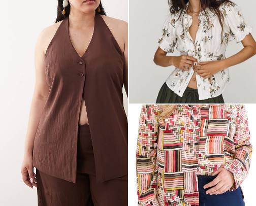 The Plus Edit: Dresses and Tops That Look That Good cover photo collage