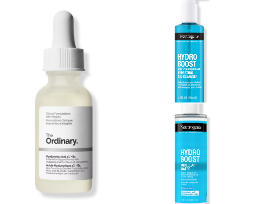 Skincare products for sensitive skin! cover photo collage