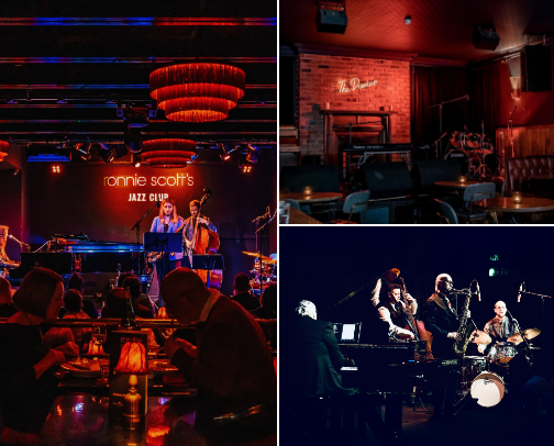 Jazz bars cover photo collage