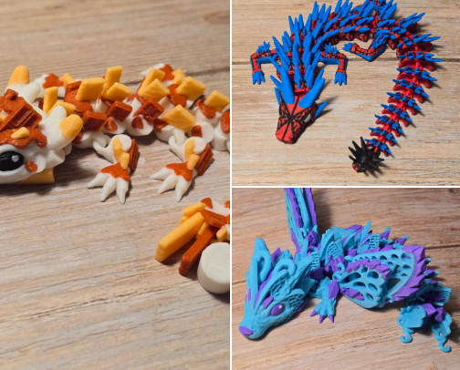 3D prints made by me! cover photo collage