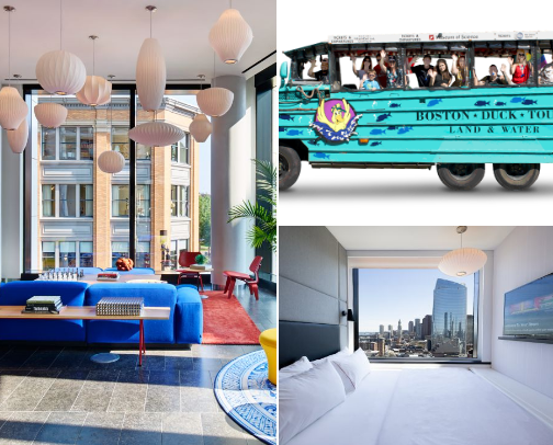 Places to Stay and Things to do in Boston cover photo collage