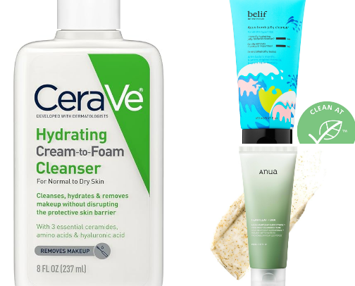 💫 My Go-To Skincare Favorites 💫 cover photo collage