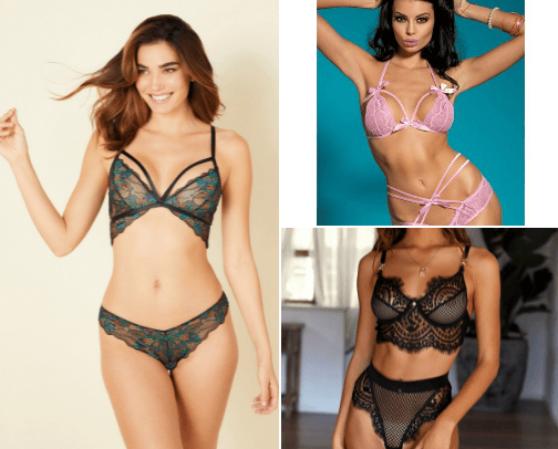 Lingerie Love Lingo 🔥 cover photo collage