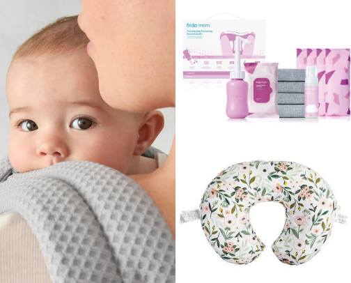 Mom Must Haves -  Postpartum Recovery Essentials cover photo collage