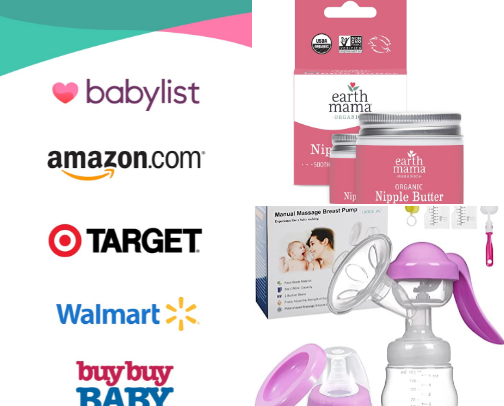 New Mom survival kit cover photo collage