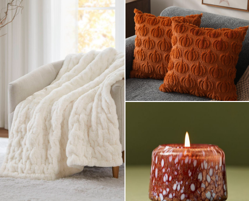 Fall home essentials cover photo collage