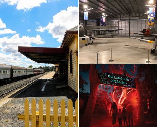 Places to visit in the southern Riverina cover photo collage