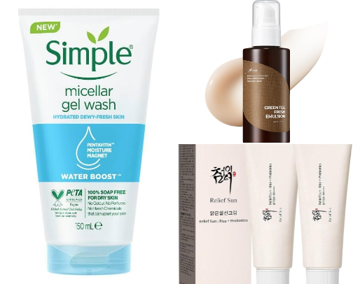 Affordable routine for Melanin rich skin/Skin of Color cover photo collage