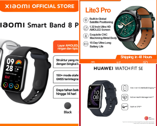 Afdorable Smartwatch 4 you. cover photo collage