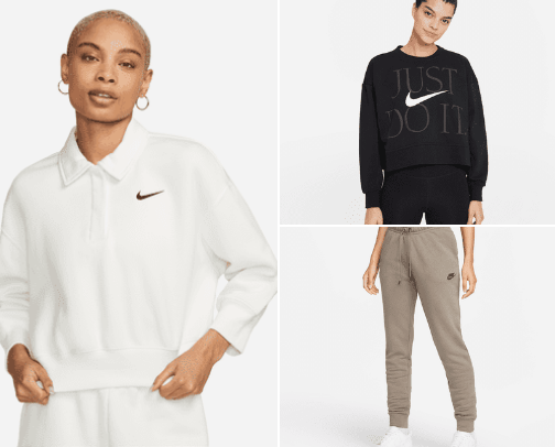 NIKE lovers - basics cover photo collage