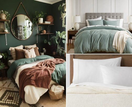 Everything I want and love for my perfect bedroom treat!!! cover photo collage