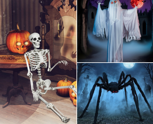🎃✨ Halloween night — the time when magic fills the air, pumpkins glow, and costumes come to life! cover photo collage