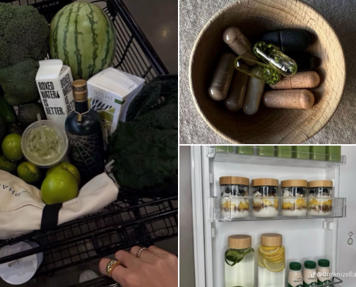 Clean Ingredient Sips, Snacks & Wellness Staples cover photo collage