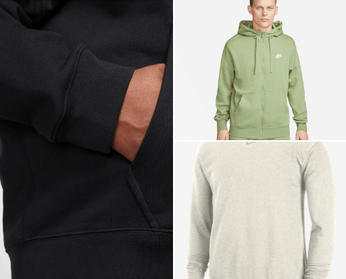 Nike hoodies cover photo collage