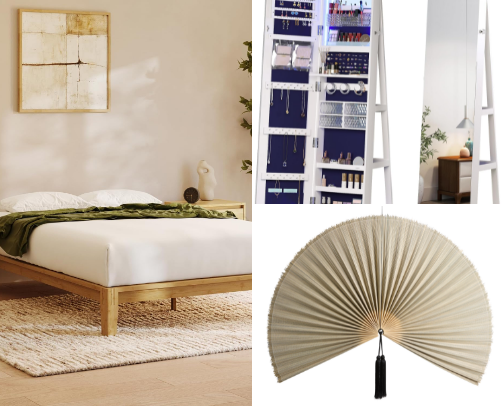 Bedroom decor cover photo collage