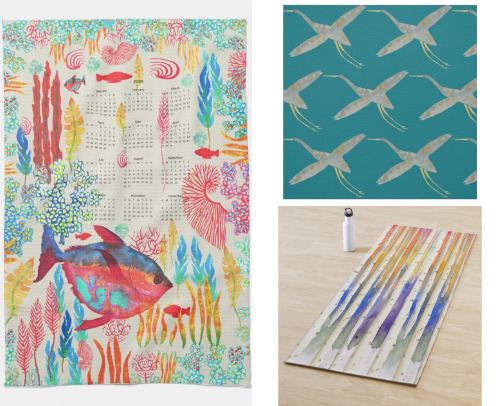 Handpainted Arts & Crafts home decor cover photo collage