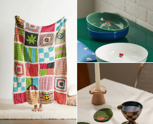 The best home decor from Urban outfitters cover photo collage