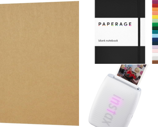 Scrapbooking/Junk journal Supplies cover photo collage