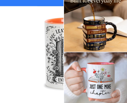 Cozy Reading Essentials cover photo collage