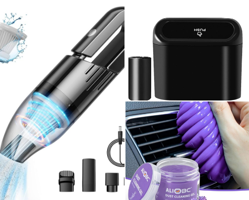 TikTok Viral Amazon Car Must-Haves That You’ll Actually Use (Under \$25) cover photo collage