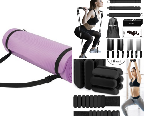 Exercise equipment🏋️‍♂️ cover photo collage