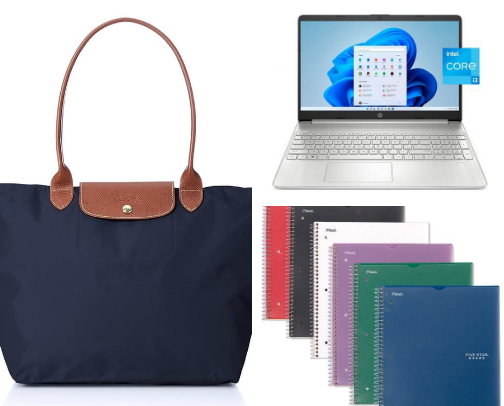 What's in my Schoolbag: The Realistic Edition cover photo collage