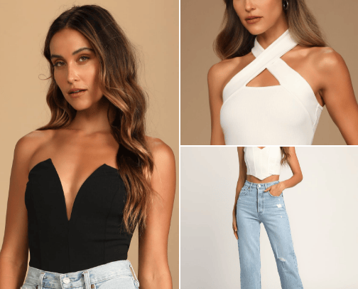 Summer outfitting cover photo collage