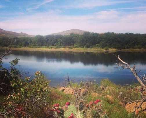 Oklahoma! Where the wind comes sweeping down the plains cover photo collage
