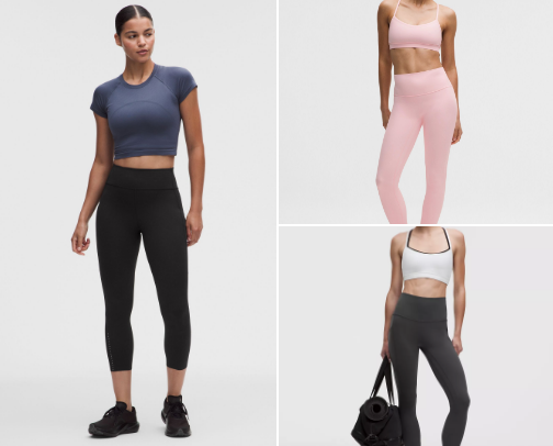 Lululemon Activewear Favorites cover photo collage