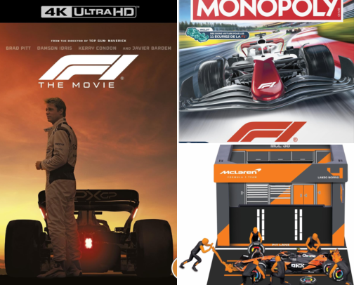 The F1 fan gift guide: under $50, under $150 and splurge cover photo collage