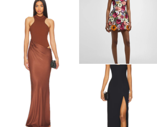 My favorite elegant dresses  🛍 cover photo collage