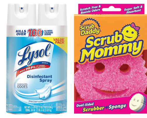 Cleaning Products in my home cover photo collage