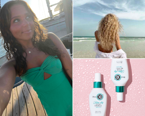 curly hair products 🧸 cover photo collage