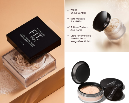 🫧 Top 30 Setting Powders That Lock It All In✨🤍 cover photo collage