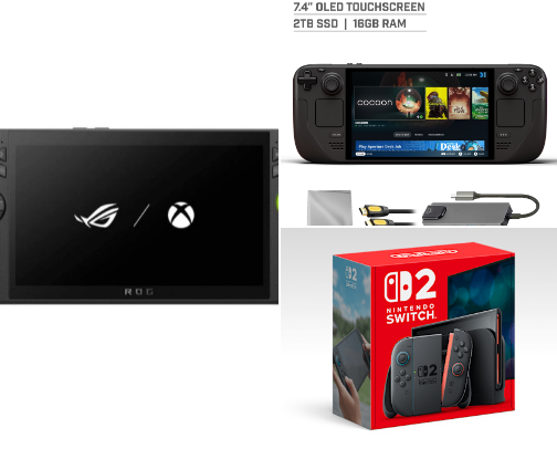 Must Have Gaming Handheld cover photo collage